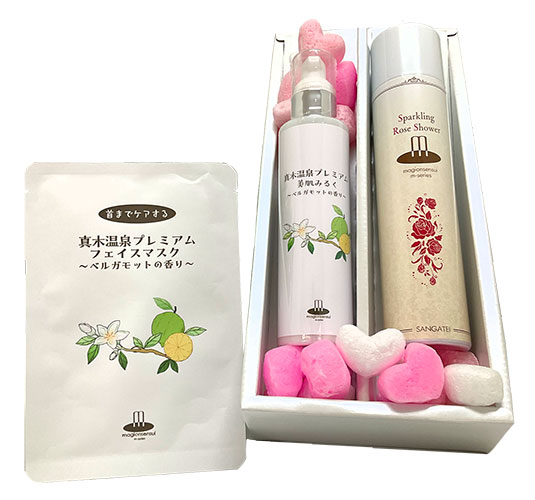 スパークリング・ローズ・シャワー・プレミアム美肌ミルク・マスク